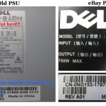 Dell 750W Power Supplies